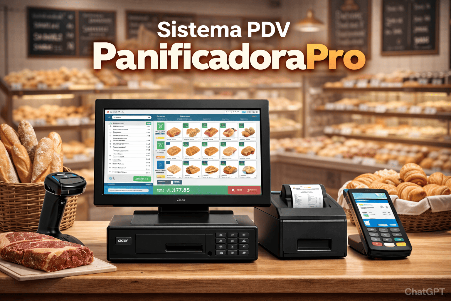 Monitor Padaria PanificadoraPro – Gestão Completa para Padarias